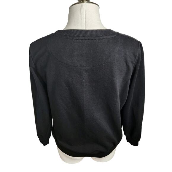 The Rolling Stones Graphic Sweatshirt Womens Small Black - Picture 7 of 9